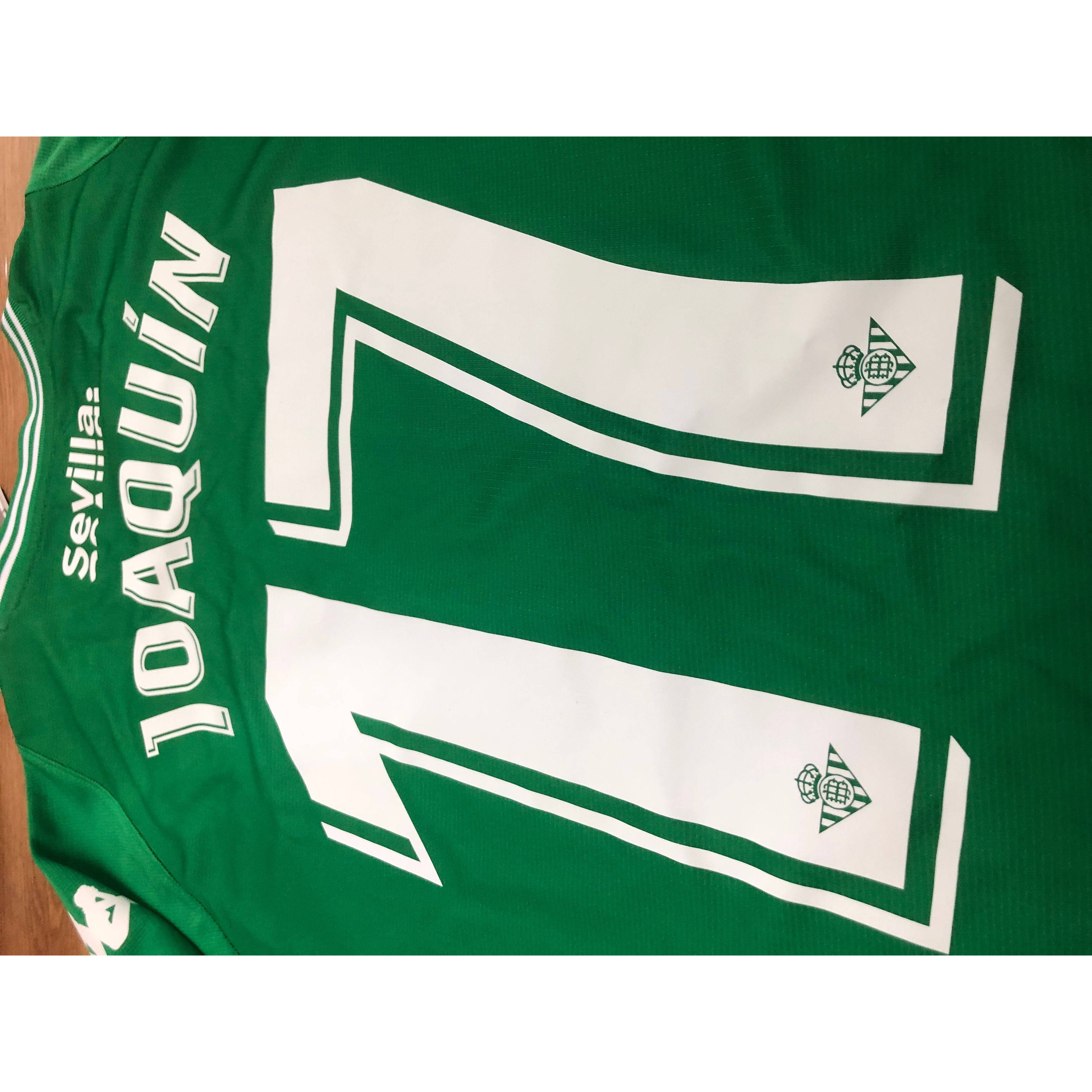 Real Betis 21/22 home shirt #17 Joaquin (Bnwt)