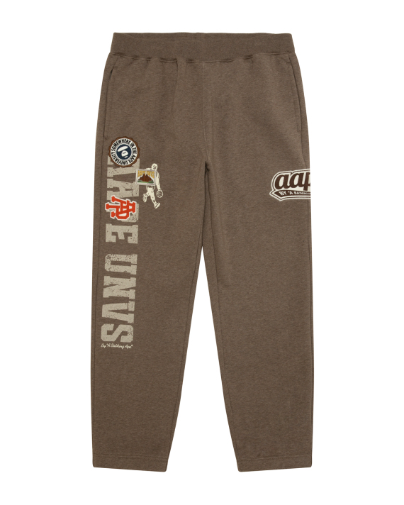 AAPE AAPEUNVS Embroidered Sweat Pants (D662XAR)