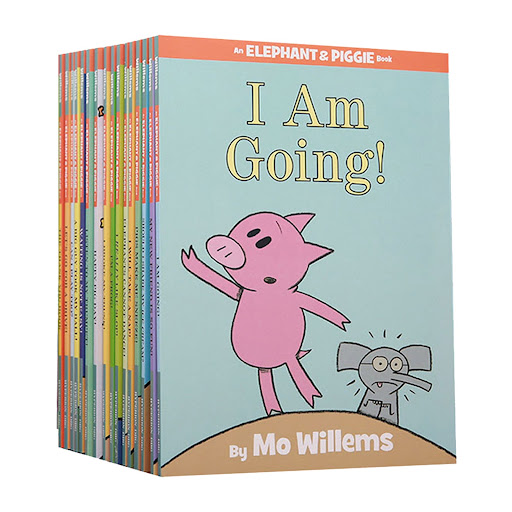Elephant & Piggie Collection 小象和小豬系列繪本｜25 books｜點讀版 吳敏蘭推薦