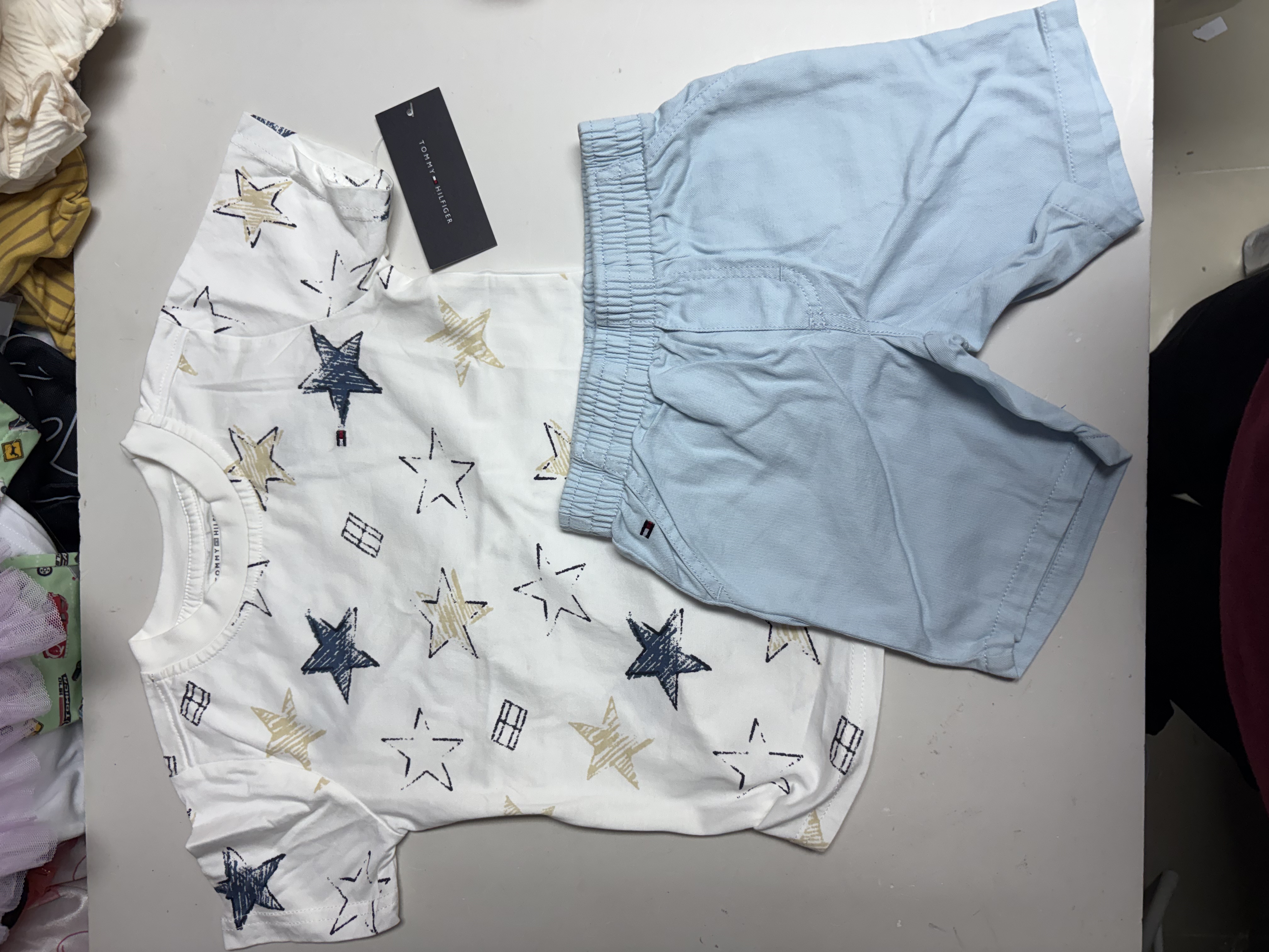 （現貨） Tommy Hilfiger 短袖套裝90碼2T