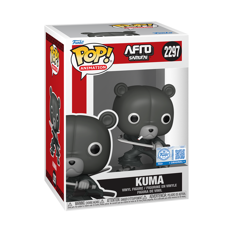 📦訂購 美國代購 Funko POP! AFRO SAMURAI Kuma Figure 爆炸頭武士 模型