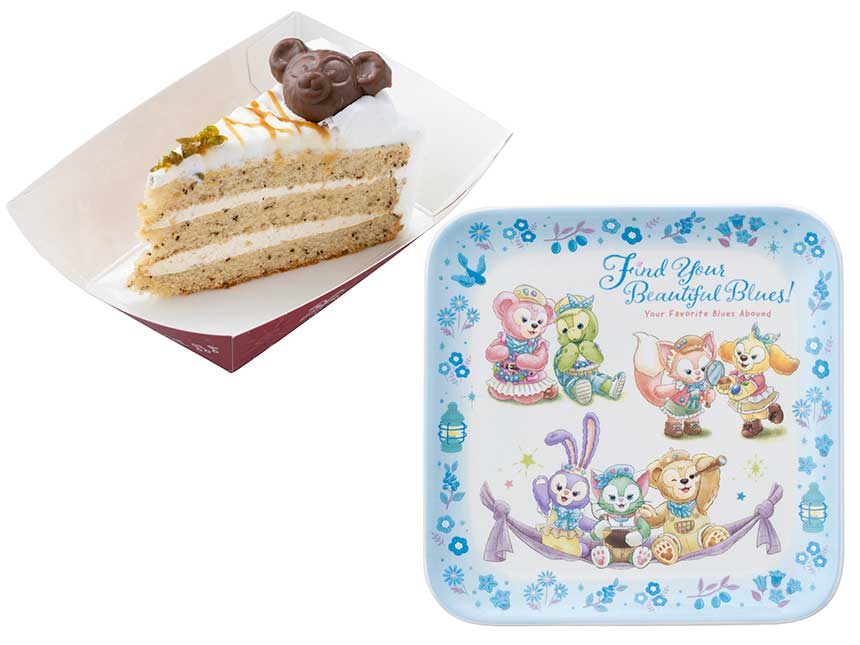 【預訂】DisneySea 25th Duffy Find Your Beautiful Blue Part 2 - 甜品碟