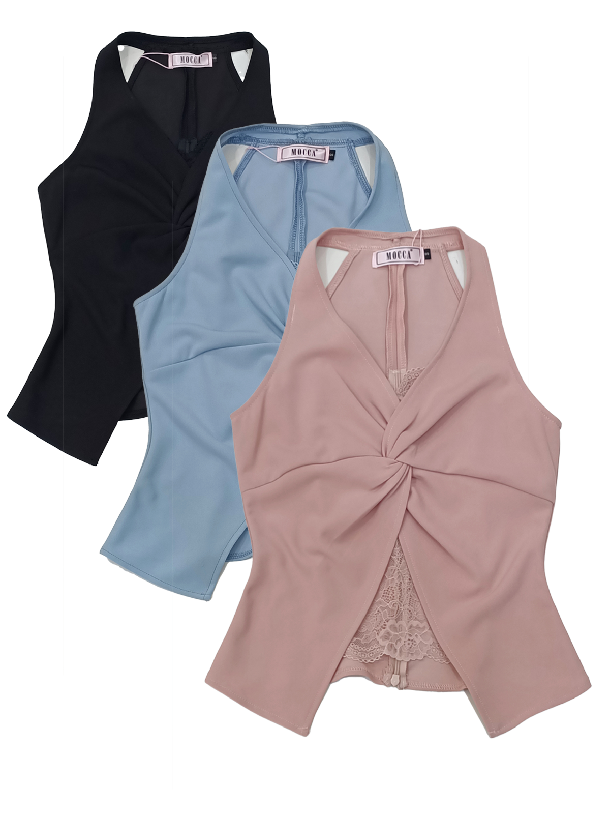 Chic Twist Top M190