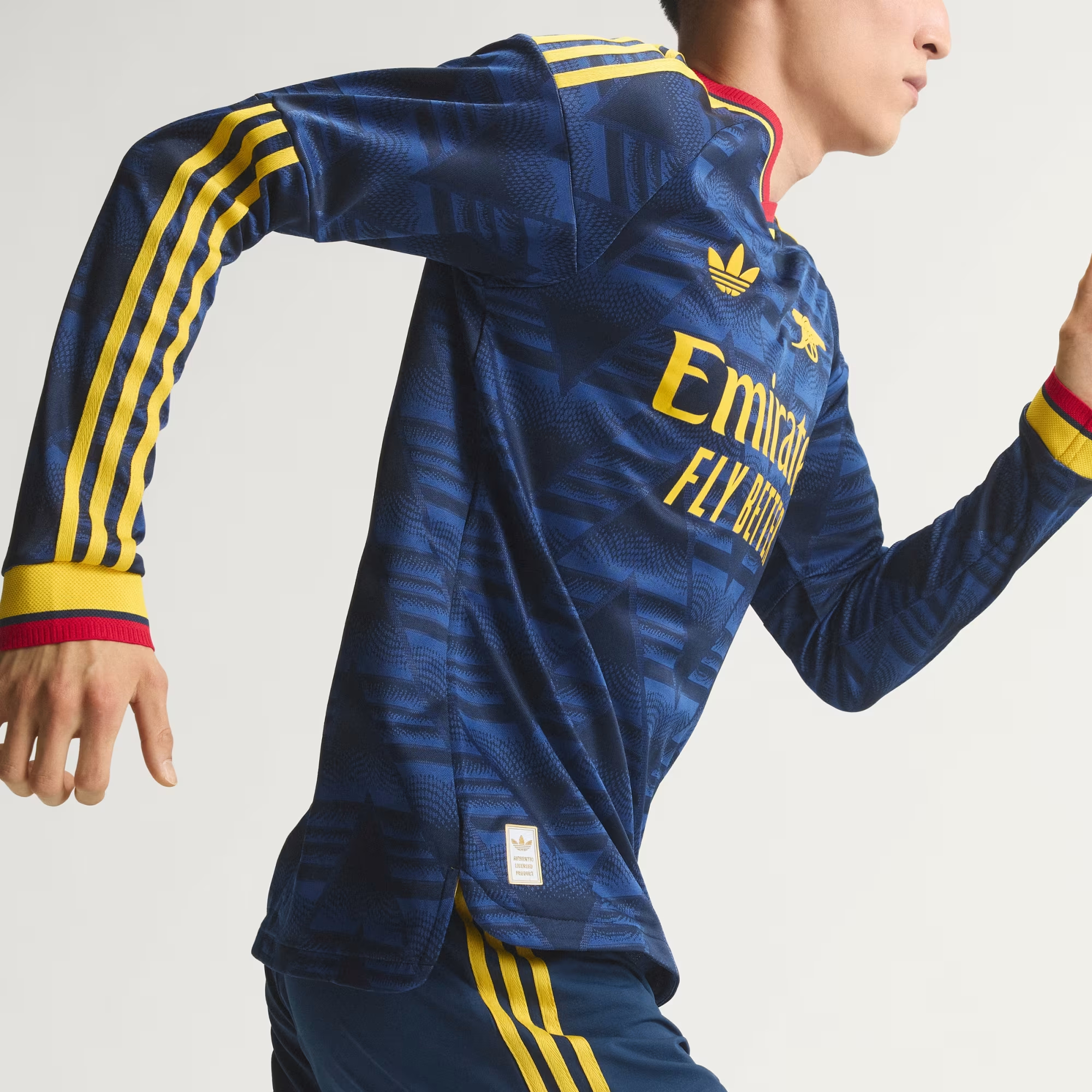🍌重溫經典香蕉傳奇 Adidas Arsenal 阿仙奴 2026-27 作客 Authentic 球員版長袖球衣 (可加印字章) KB9968