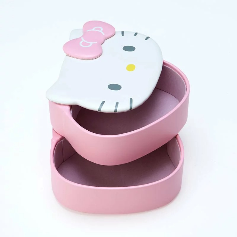 Hello Kitty雙層旋轉飾物盒