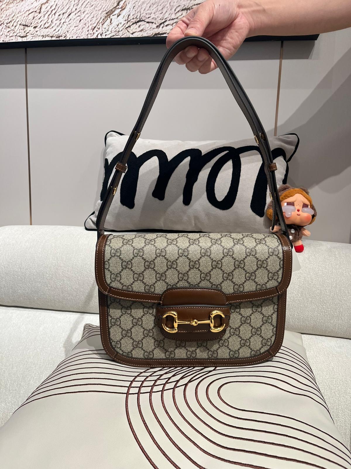  Gucci 1955 horsebit bag classic 100%Authentic,99%new  ✅收據✅dust bag✅booklet ✨專門店售價$25,500📣 