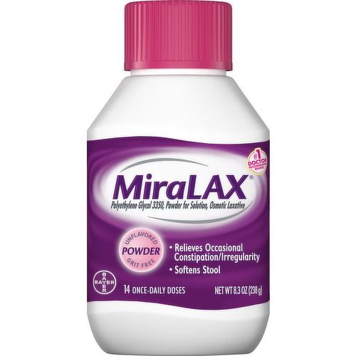 美國 Miralax 滲透性軟便劑 (119g/238g) 