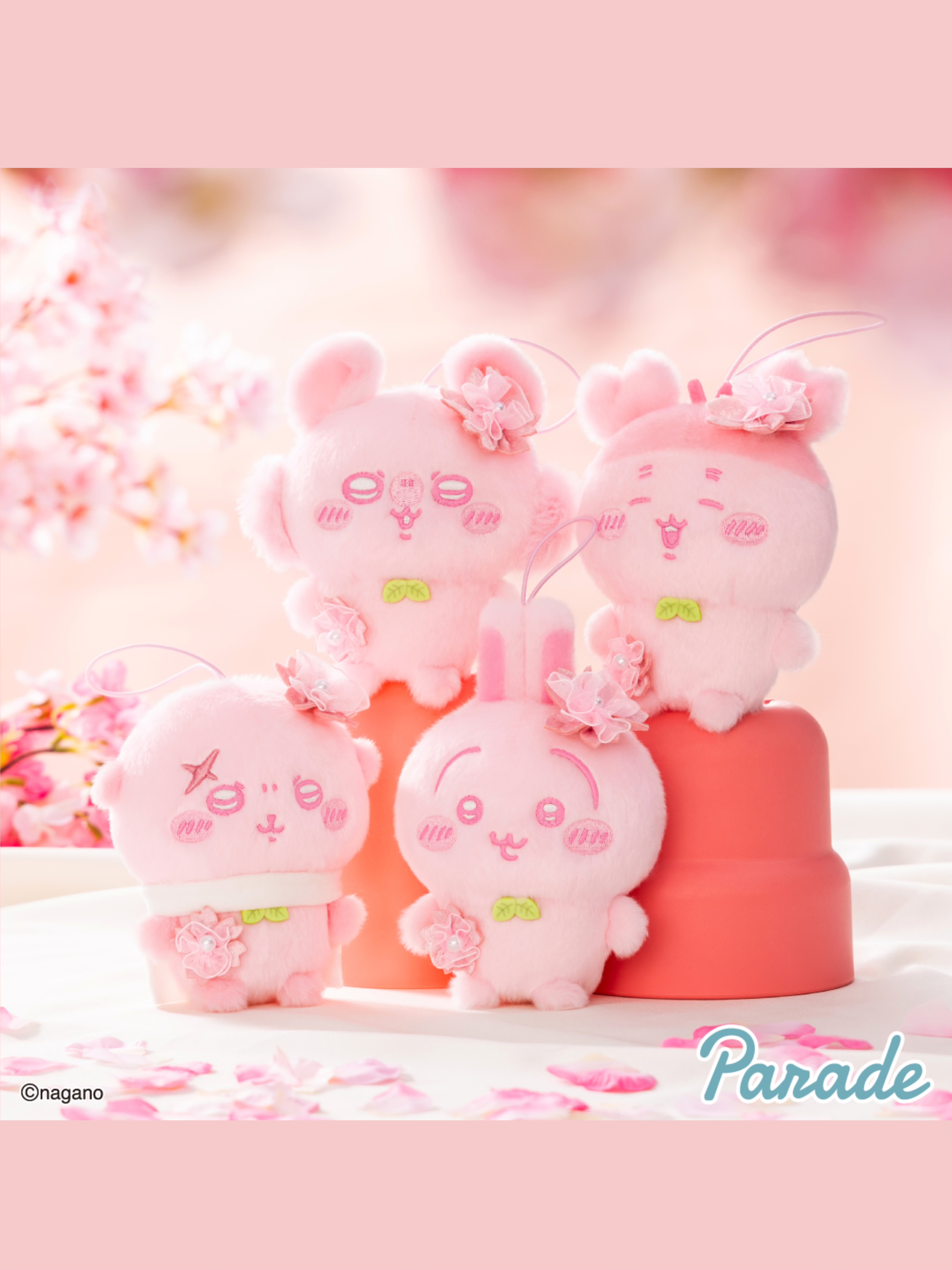 [新到現貨] 🇯🇵Chiikawa 櫻花系列掛飾