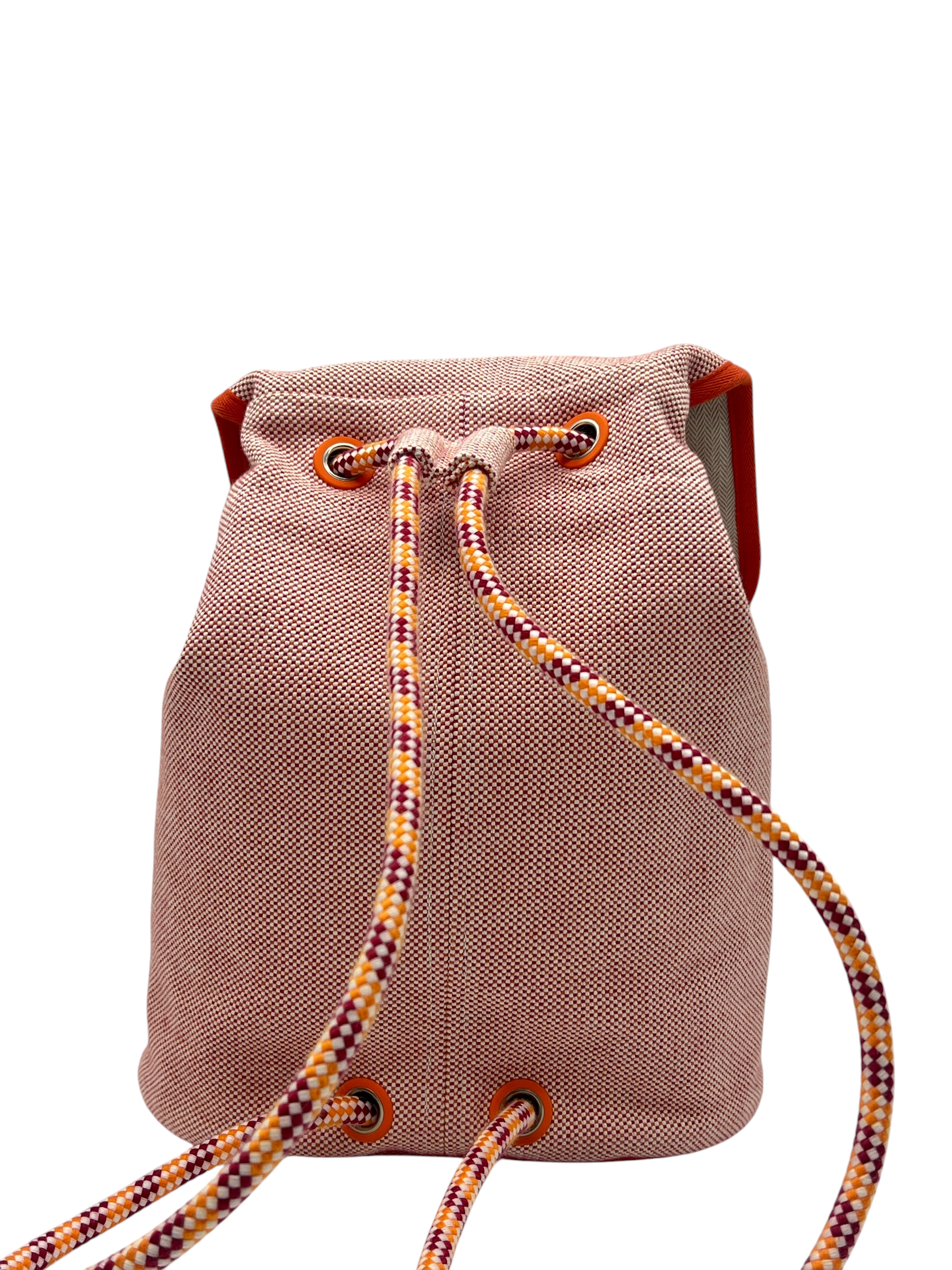 Pre-Owned HERMÉS Les Cabanes Canvas Backpack / Product Code: 26051912