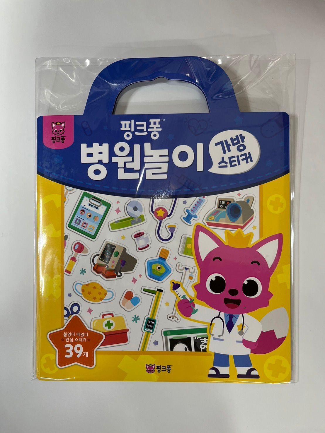 韓國直送🇰🇷PinkFong x Baby Shark可重複貼紙書