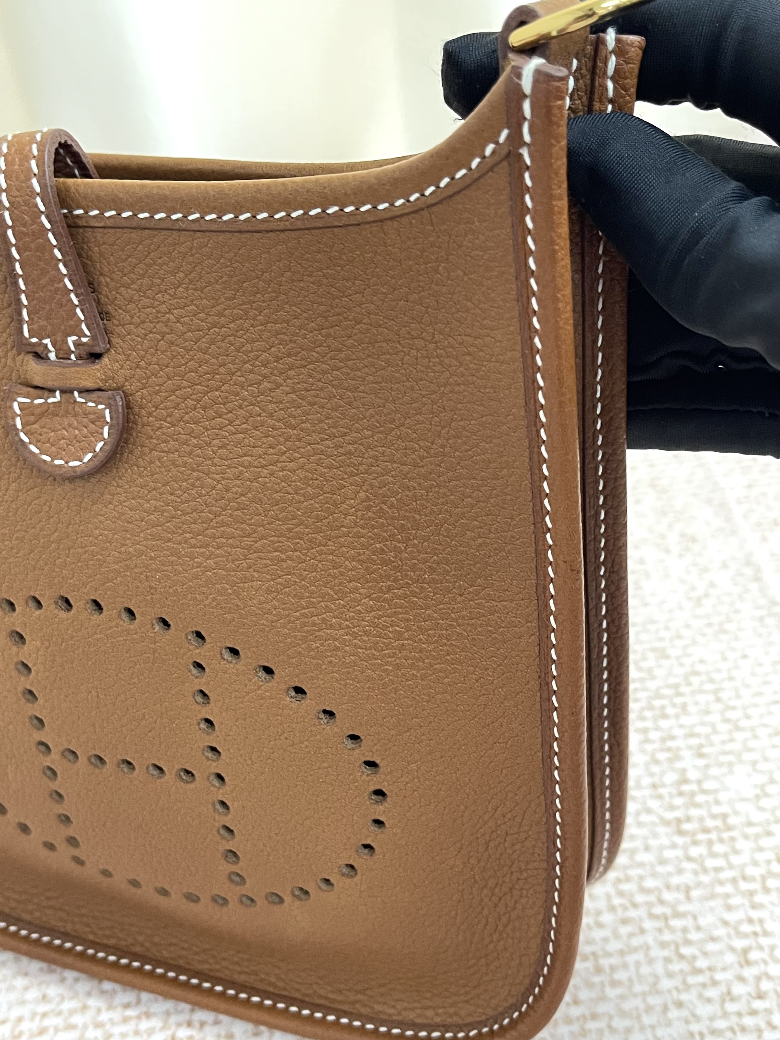 Pre-owned Hermes Mini E / Stamp W/ Product Code: 26031302