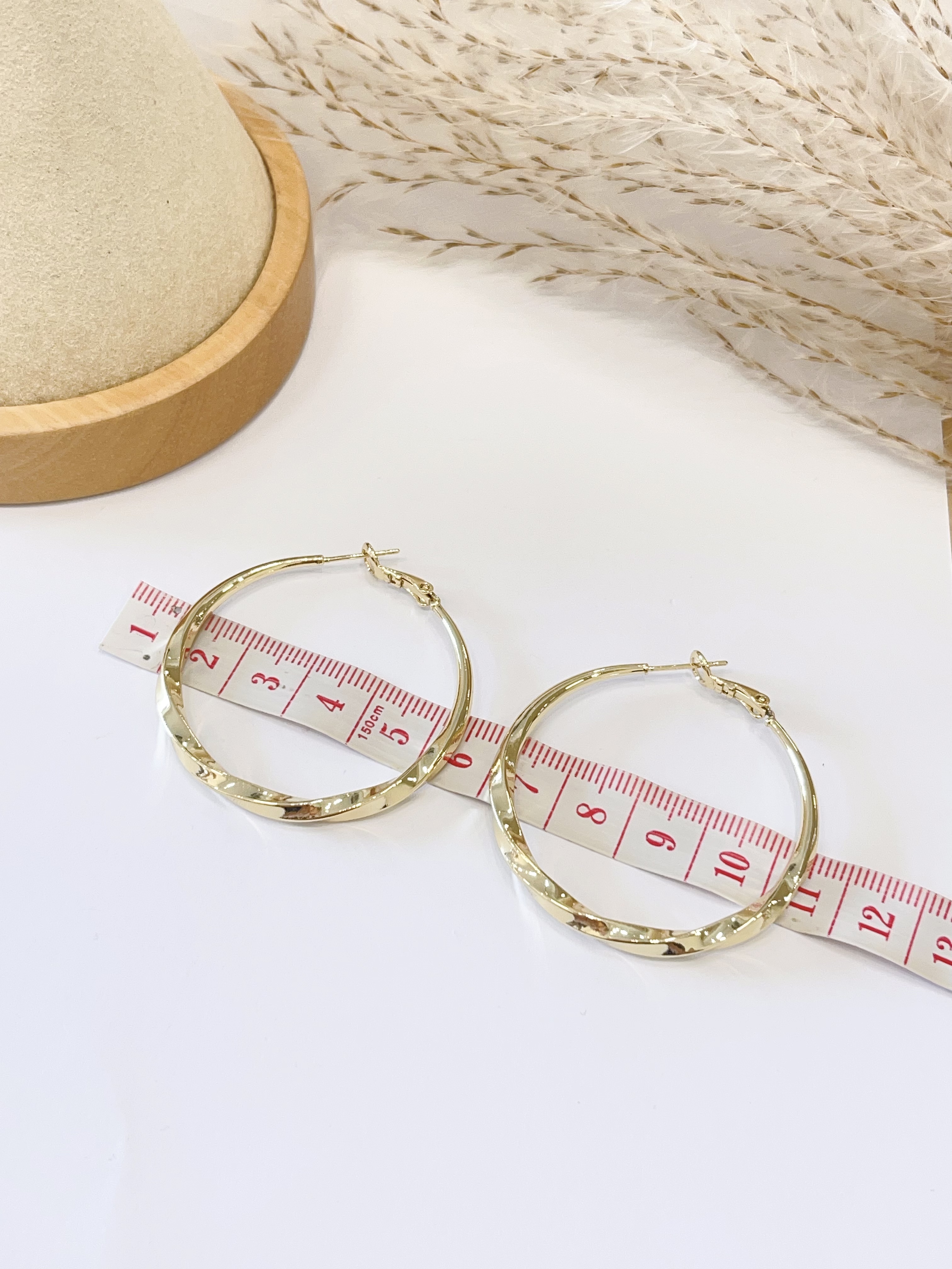 切割纹路感简约耳环