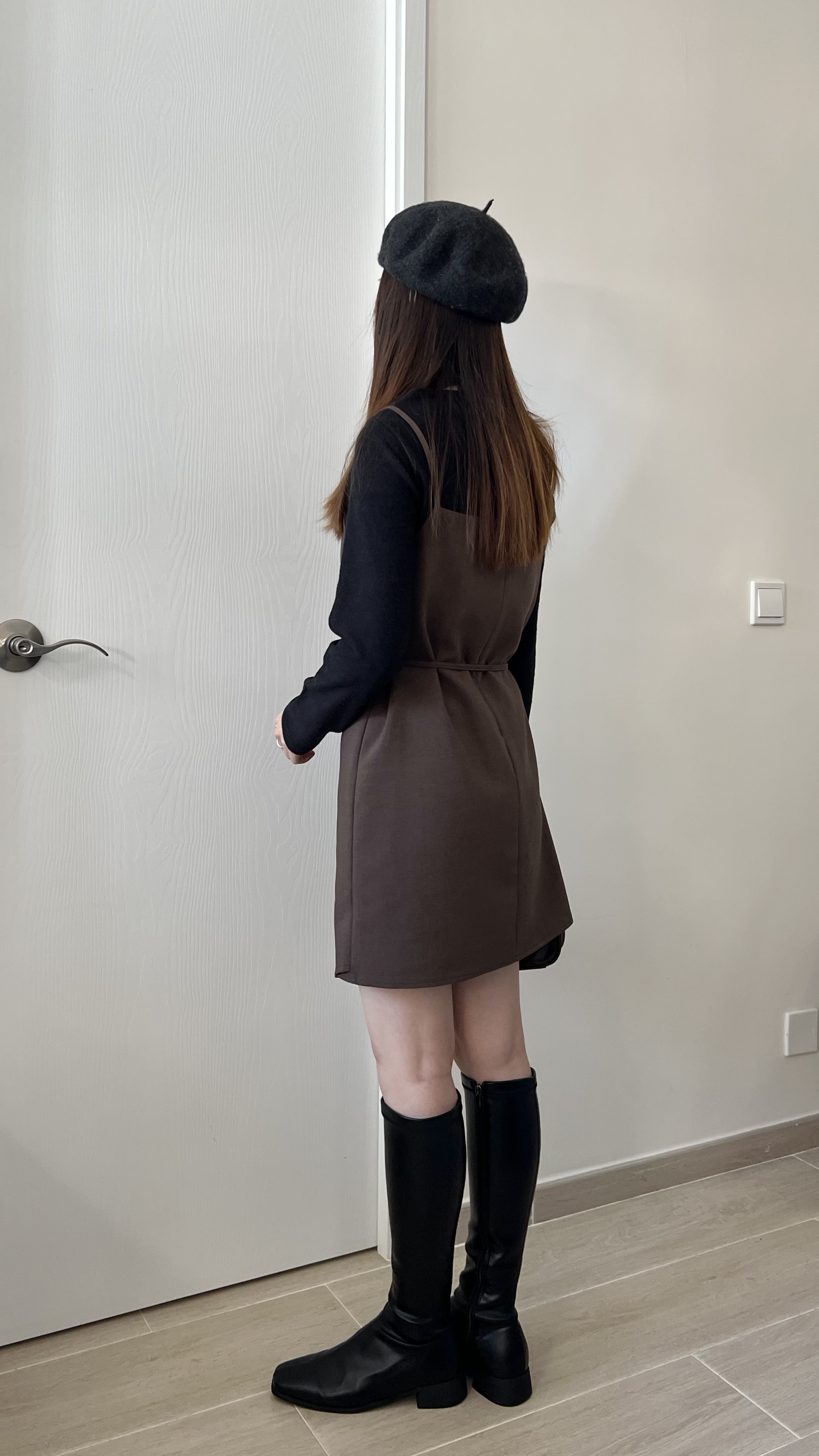 蝴蝶結不規則ops  小個子可 現貨