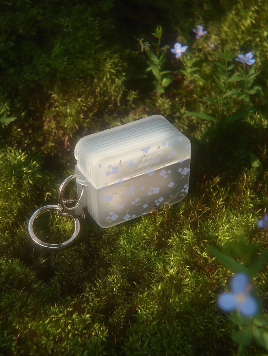【FlowerBox VOL.43】磨砂半透明方盒AirPods Case