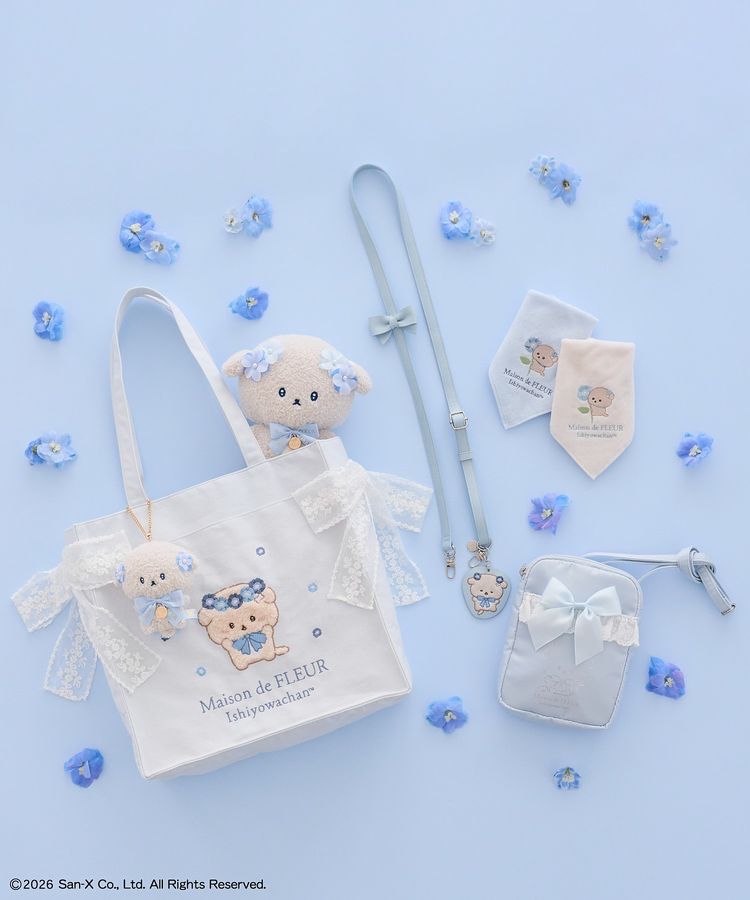 🎀【預訂】Maison de FLEUR x Ishiyowachan 手帕 B
