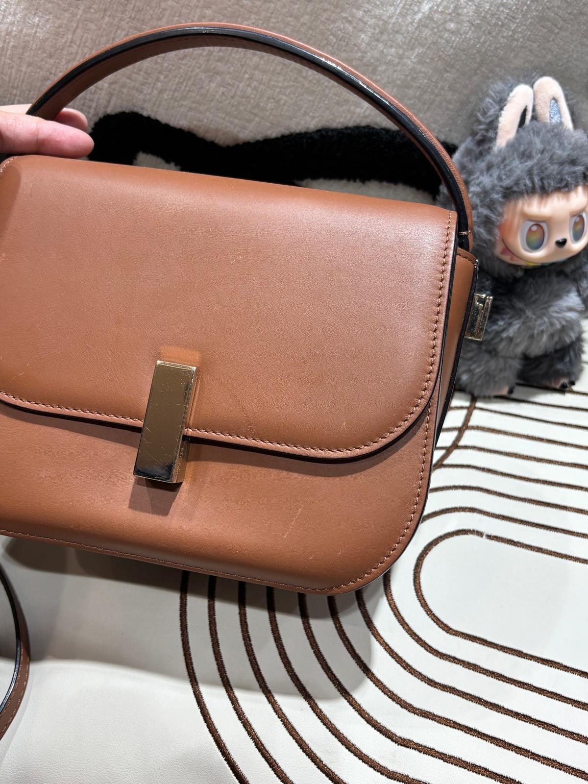Valextra iside 2way bag Tan,100%Authentic,90%new 