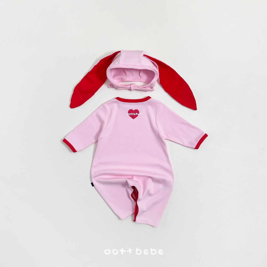 🇰🇷Oottbebe suit+bonnet