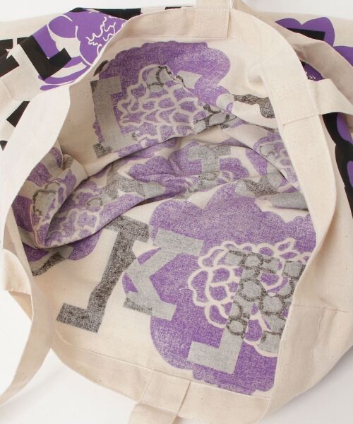 Marimekko Tote Bag 紫花圖案