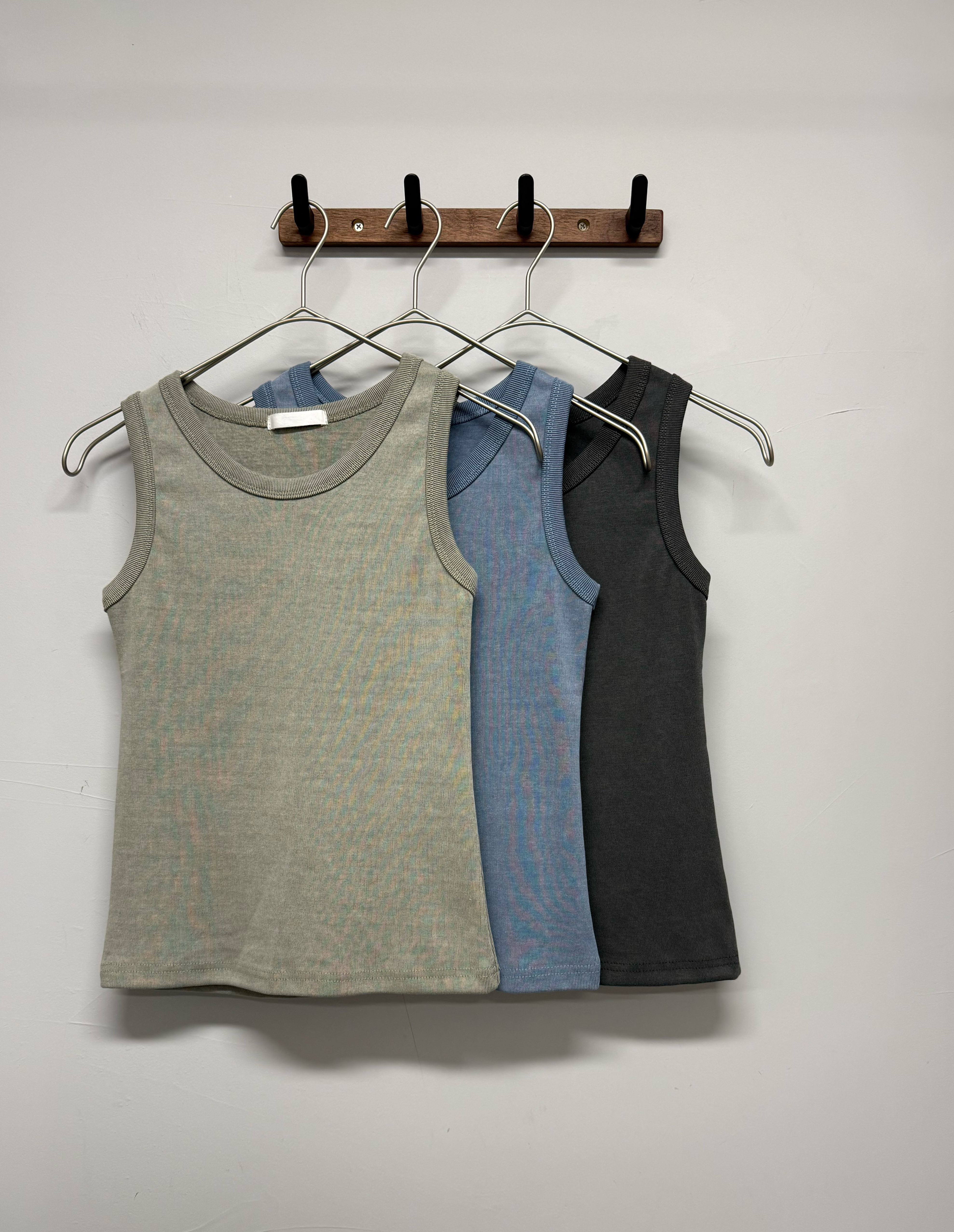 Basic cotton vest #top128