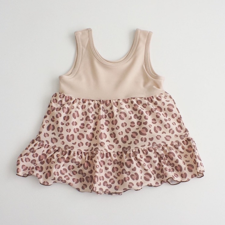 🇯🇵限量預訂 日本直送🇯🇵Sanrio Hello Kitty豹紋連身泳衣