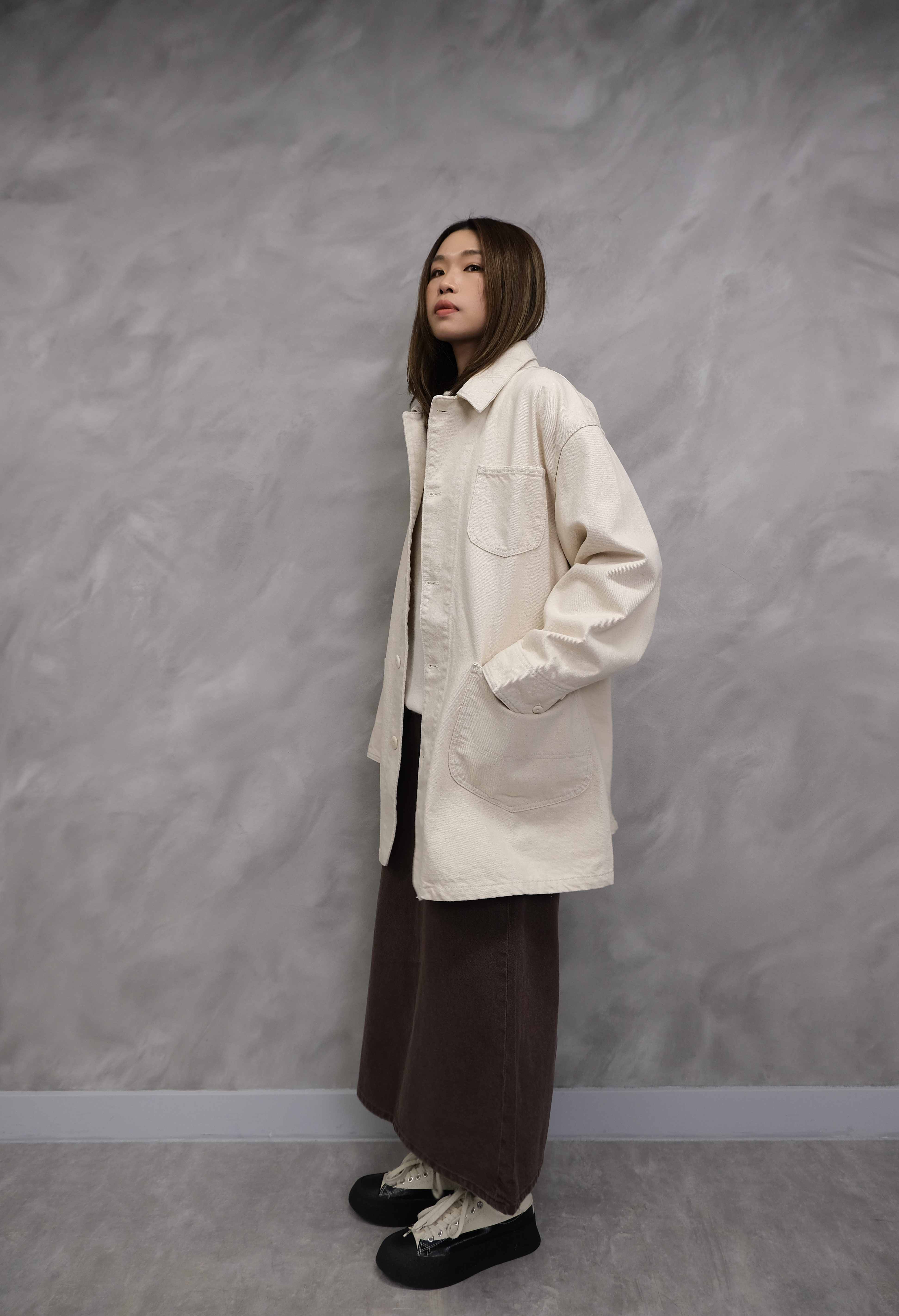 Casual midi coat #jk24
