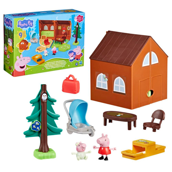 《粉紅豬小妹》旅行木屋冒險遊戲組（英文名稱：Peppa Pig Peppa's Travels: Cabin Adventure
