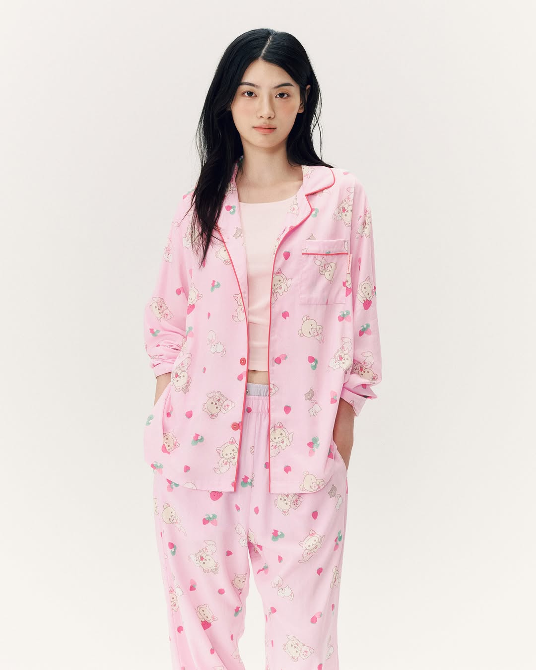 新品限時優惠 SPAO - 韓國 SPAO x  鬆弛熊 Rilakkuma 睡衣 2026 FALL 