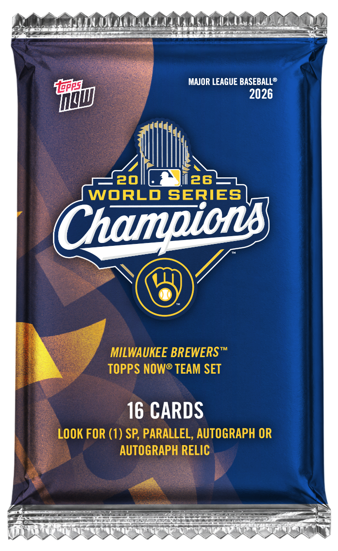 Milwaukee Brewers - 2026 World Series Champions MLB Topps NOW® 15-Card Team Set【團購】