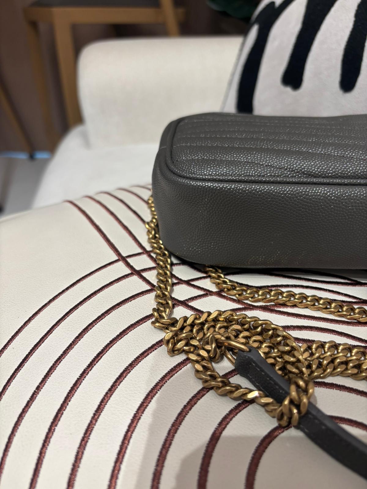 YSL Lou Lou Mini Camera Bag 100%Authentic, 98%New ✅Dust bag