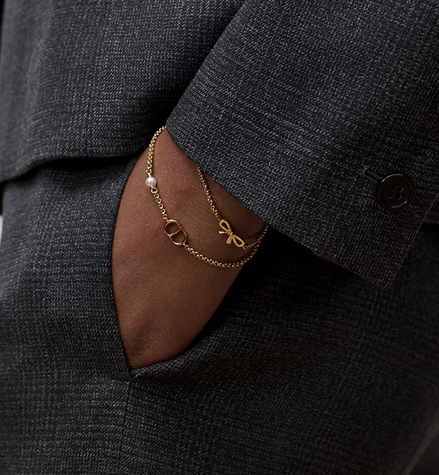 【原單】Dior  CD Mini Bow 手鍊