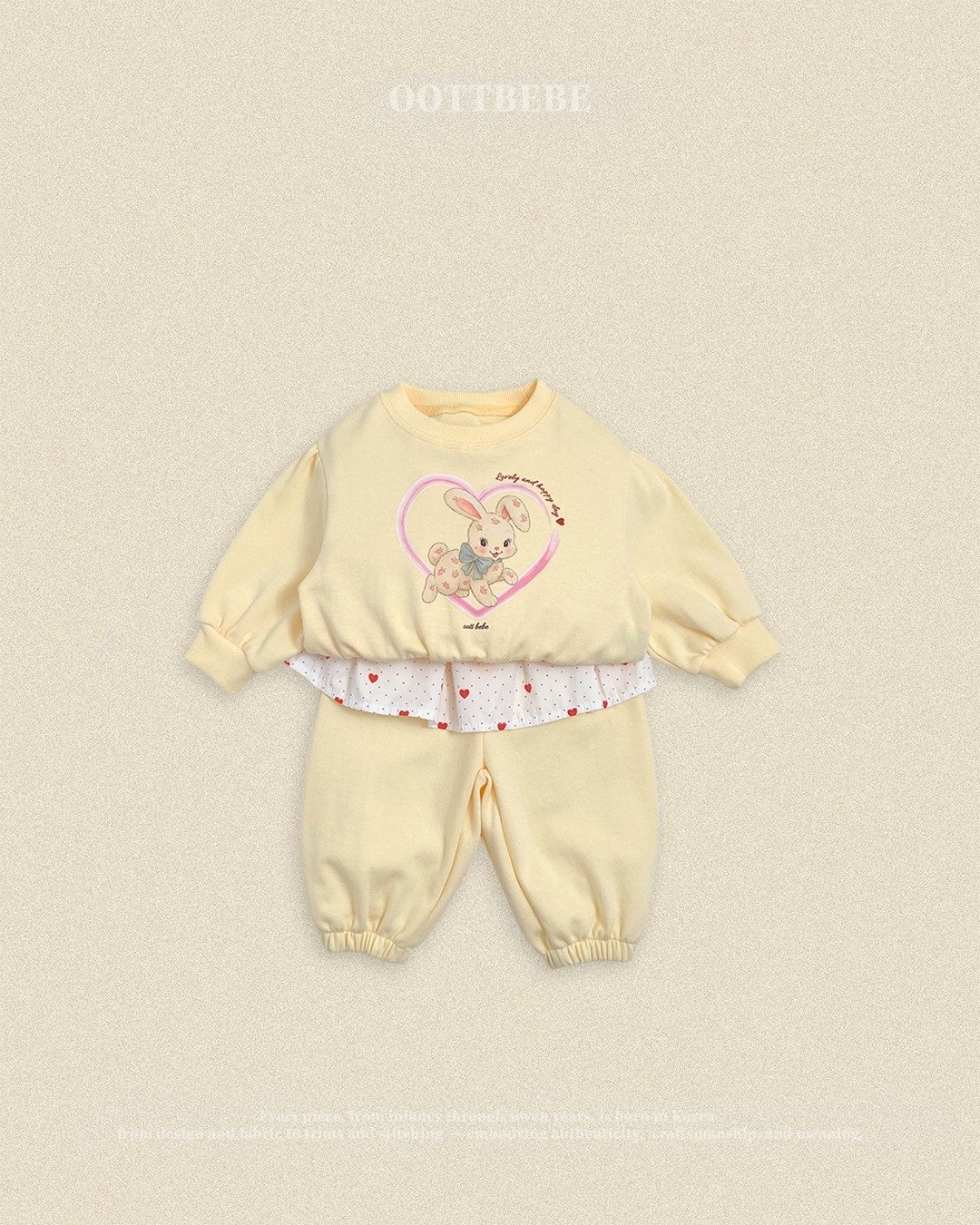 OOTT | Cutie Rabbit Two-Piece Set