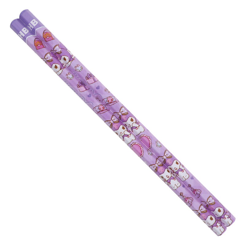 Kuromi HB Pencil – Hexagon Shape (5 Pcs) 5支裝 "六角形" 鉛筆