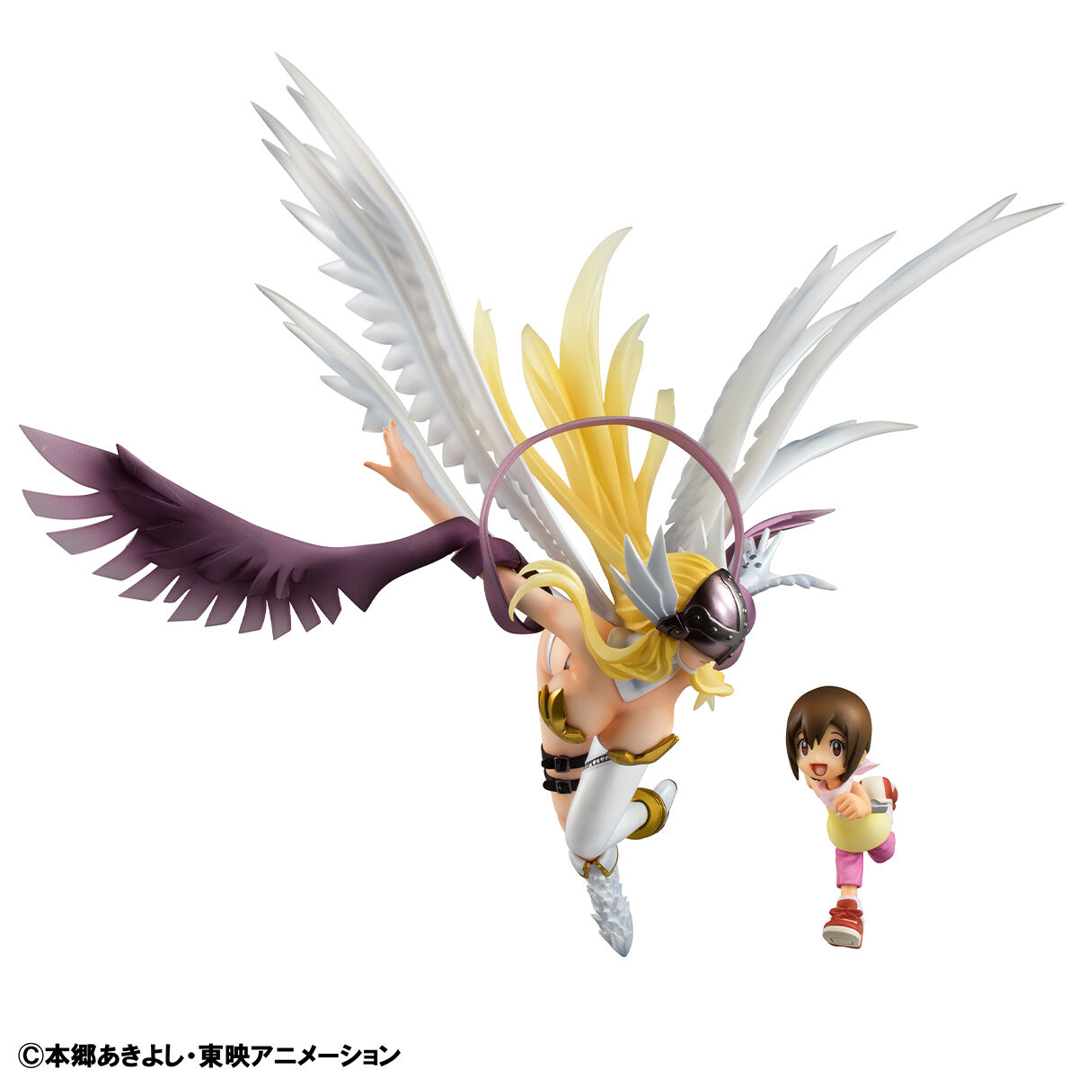G.E.M.系列 數碼暴龍 Digimon 01大冒險 天女獸&八神光 Figure 再販 #P-DMF0037 [MegaHouse] (PRE-ORDER) [2026/08]