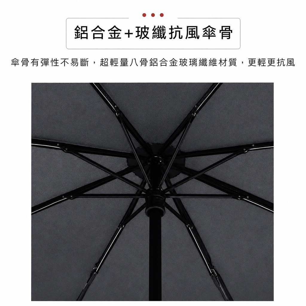 Knirps 的 U.090 手動超輕雙人折疊傘