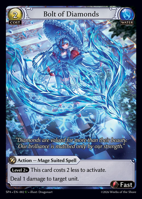 Bolt of Diamonds / SP4-002 (U)