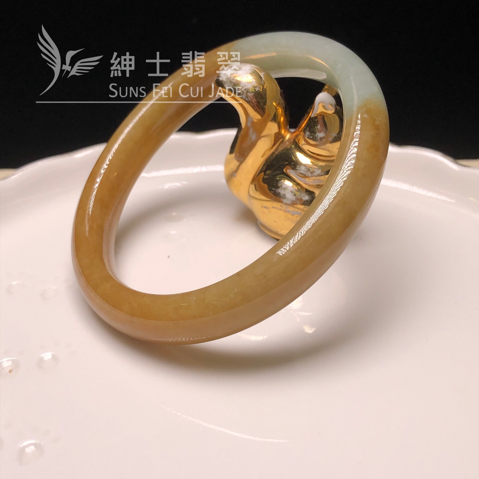 YK00013 大馬坎翡色貴妃鐲53.3mm