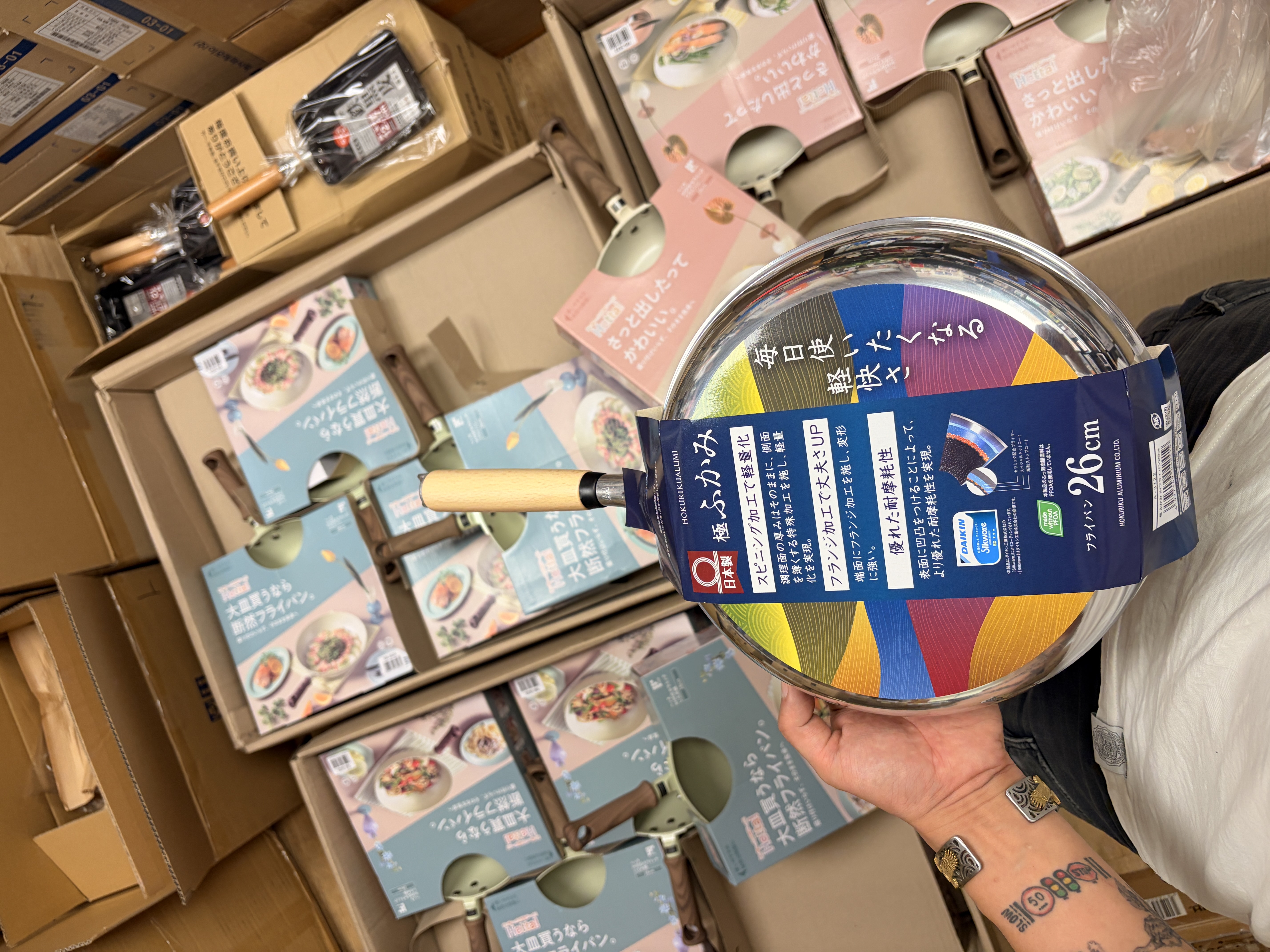 日本制北陸 「極ふかみ (Goku-Fukami)」系列 深Pan(明火及電磁爐）