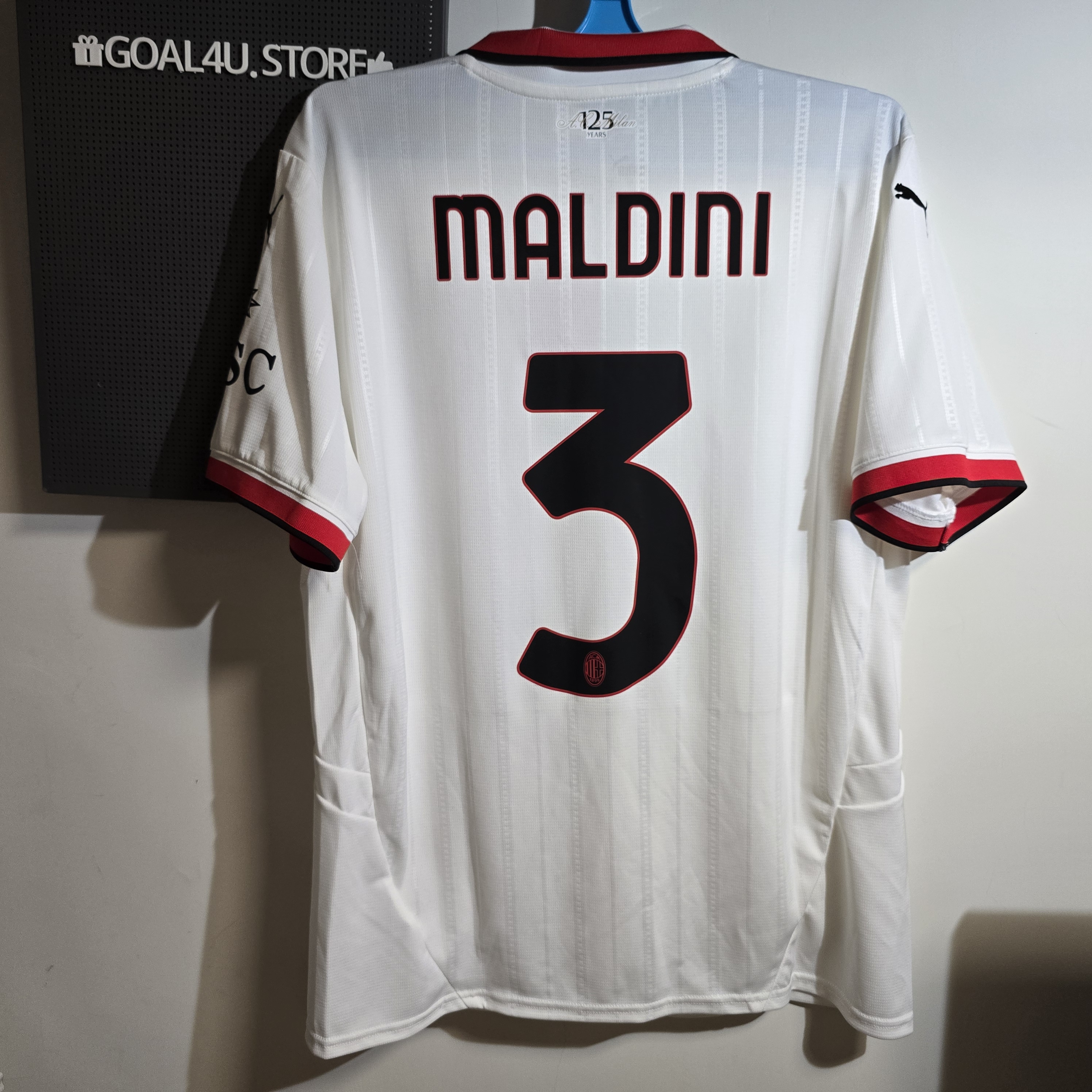  "官方定價£80.00" Puma AC Milan AC米蘭 2024-25 作客球迷版球衣 (附字章選項)