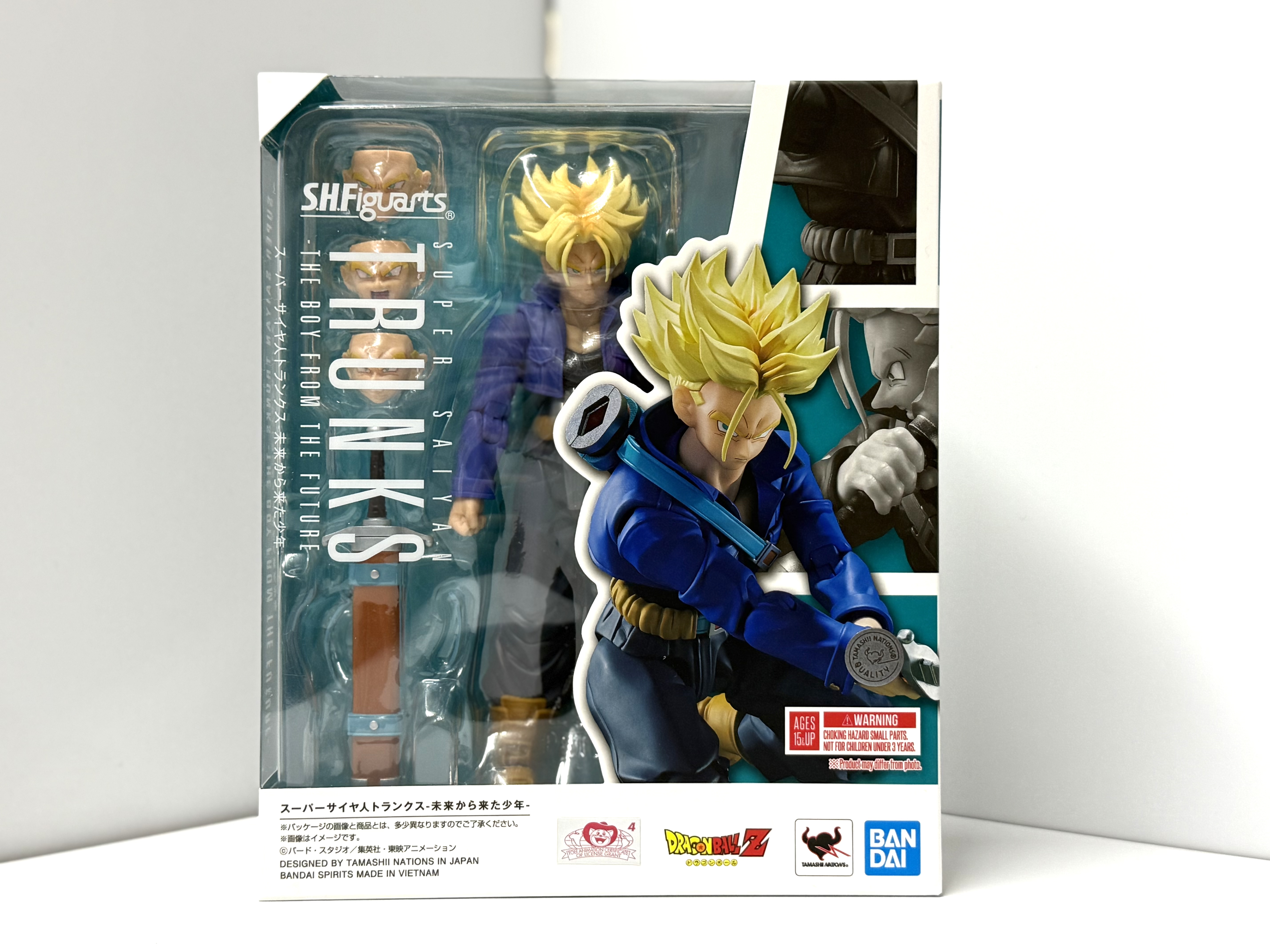  《新版》龍珠Z S.H.Figuarts 超級撒亞人 杜拉格斯（未來的少年ver.）可動figure
