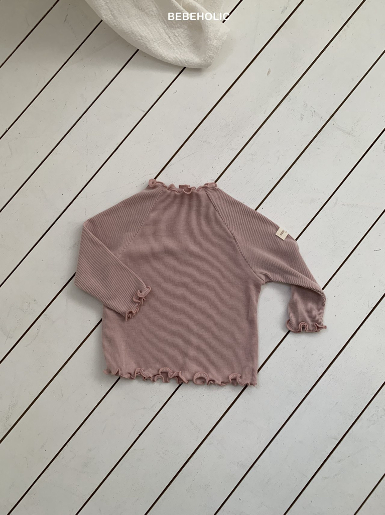 🌸預訂 韓國直送🌸🇰🇷BEBEHOLIC三色純色花邊領長袖上衣