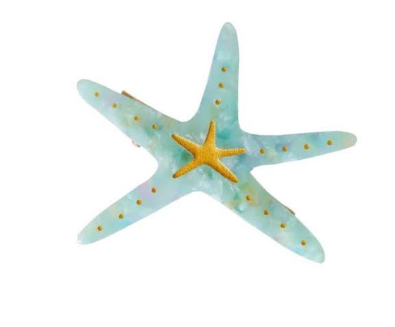 海星 髮夾 鴨嘴夾