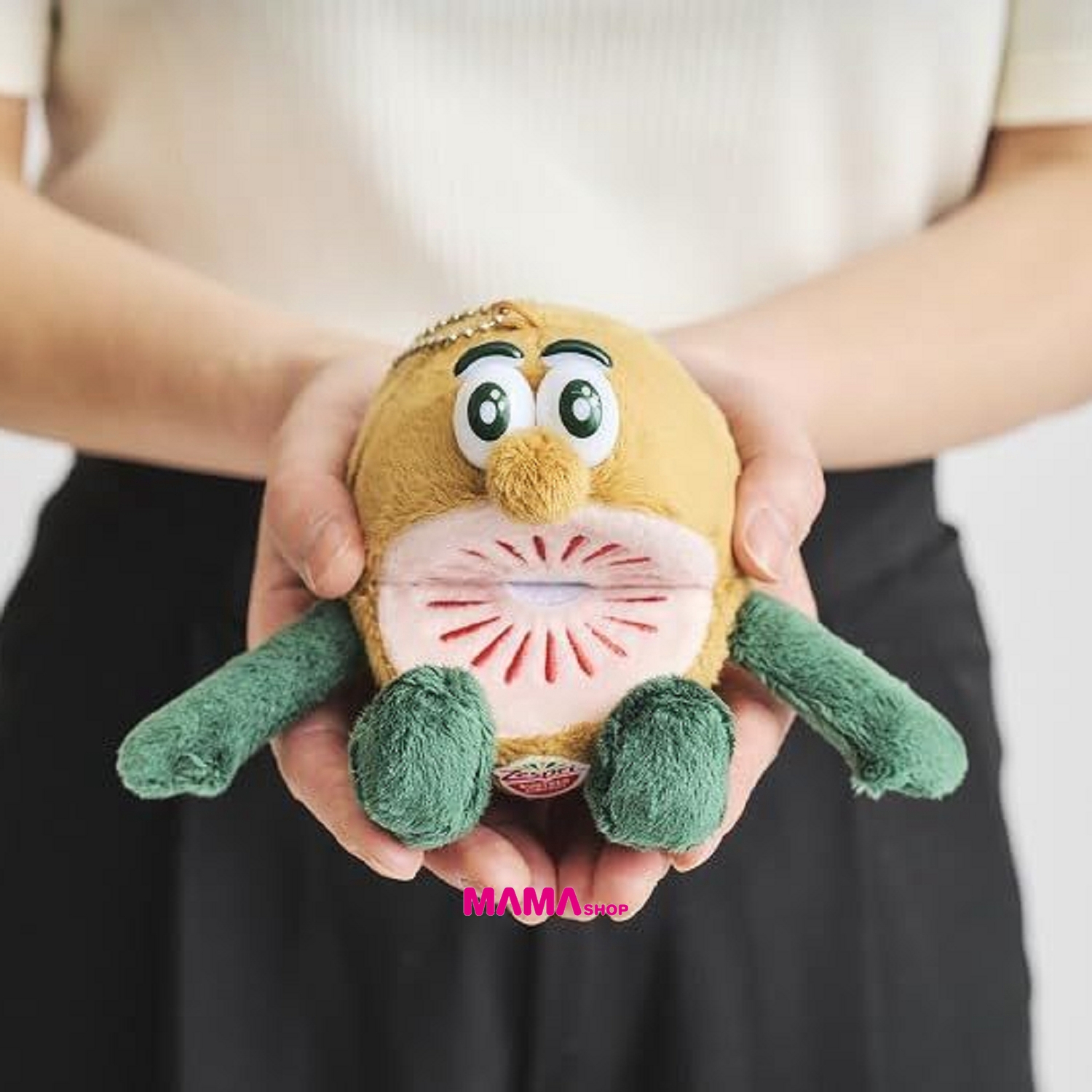 日本直送雜誌附錄--「Kiwi Brothers 紅色絨毛環保袋」