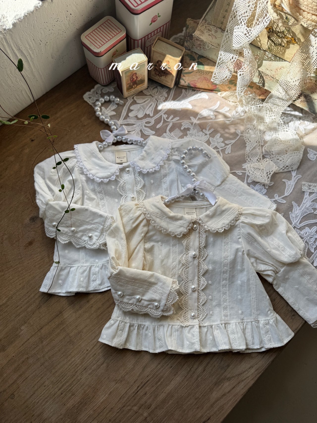 🇰🇷Marron blouse