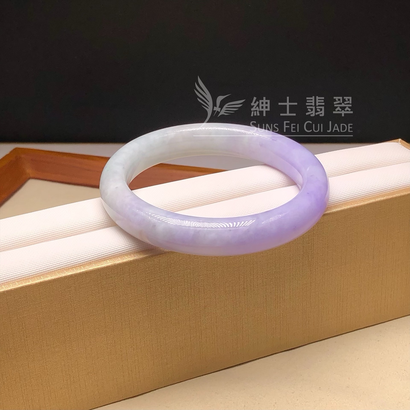 木那藍紫春彩福鐲55.4mm