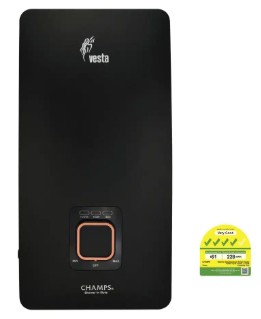 Champ Vesta Instant Water Heater With Rain Shower Set