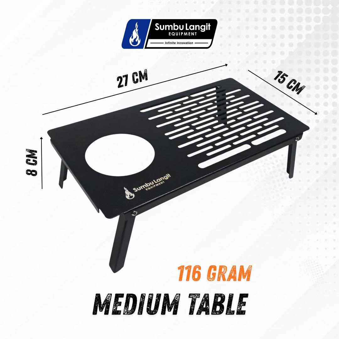 Sumbu Langit輕量化小枱 UL aluminum Table S / M size