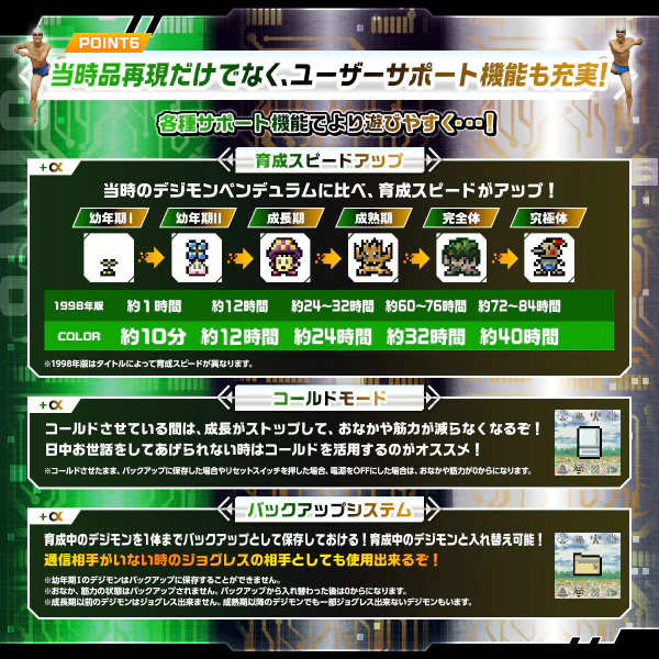 數碼暴龍超代彩色機4風之守衛（綠黑）