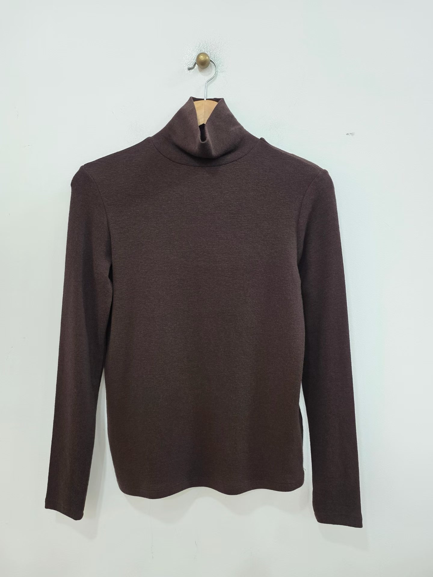 HighNeck wool basic tee