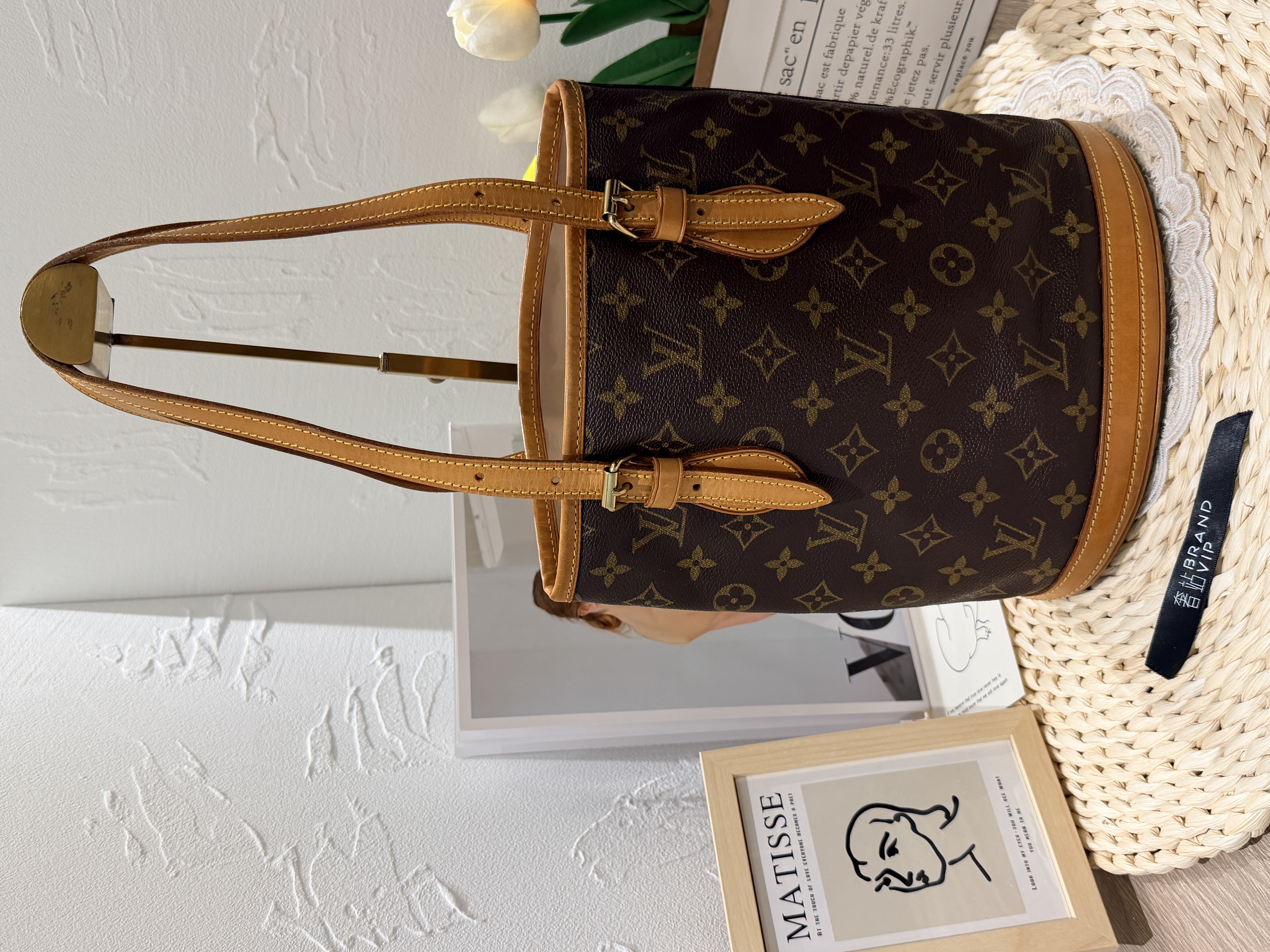 Louis Vuitton Monogram Petit Bucket 水桶包
