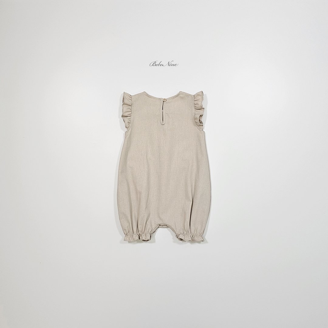 ☀️預訂 韓國直送☀️🇰🇷Bebenine兩色絲帶荷葉邊背心連身服